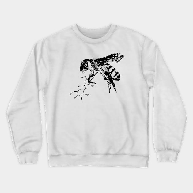 Honey bees are chemists Crewneck Sweatshirt by Polyart